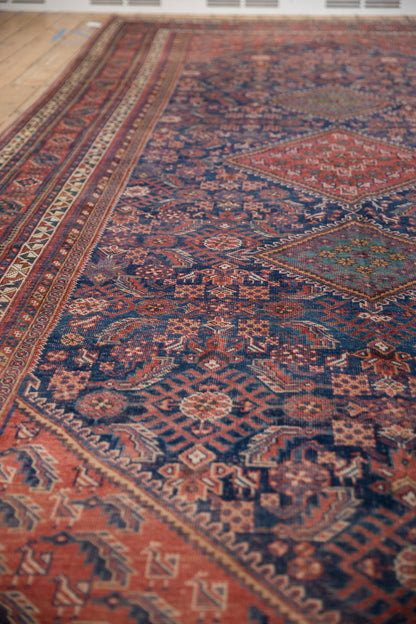 7.5x16 Vintage Afshar Carpet Runner