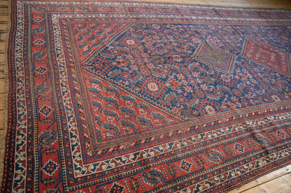 7.5x16 Vintage Afshar Carpet Runner