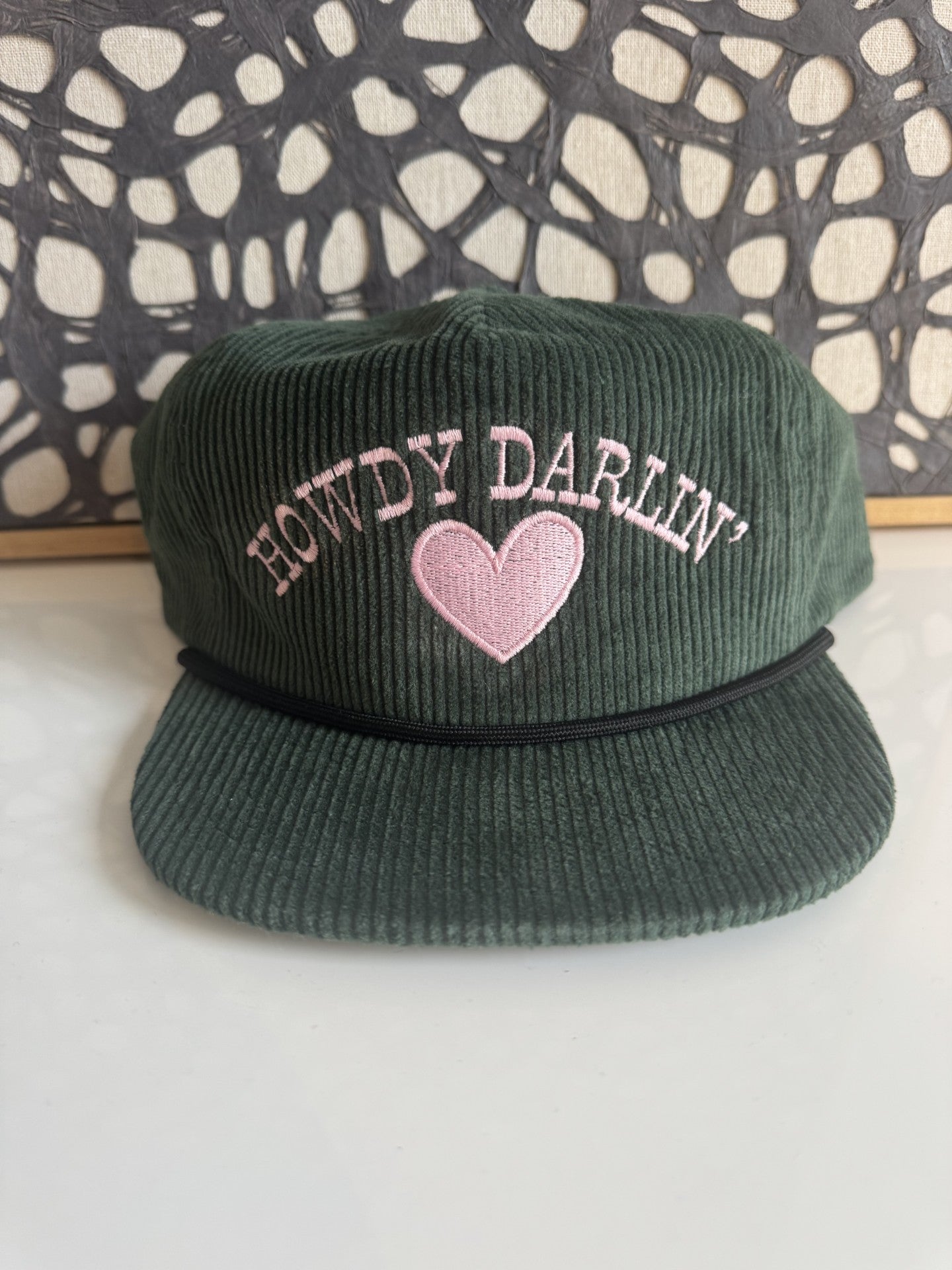 Howdy Darlin' - Corduroy Rope Snapback