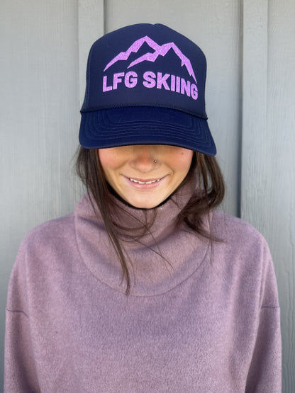 LFG Skiing - Navy Trucker