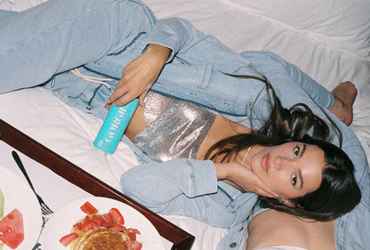 The GORGIE Terry Denim Top