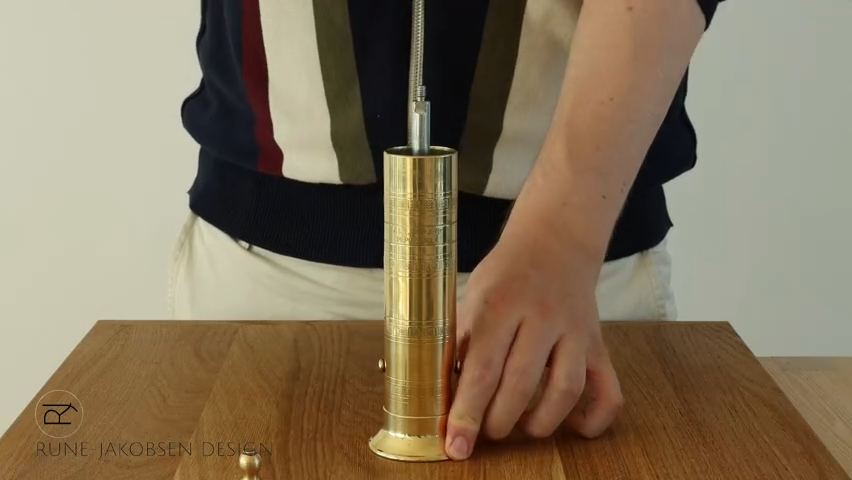 The Original 'large Brass Mill' - 10" Pepper Grinder