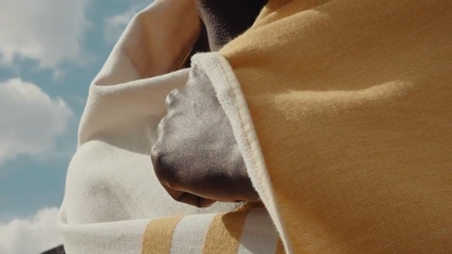 Premium Connectable Beach Towel - Organic Cotton - Danai