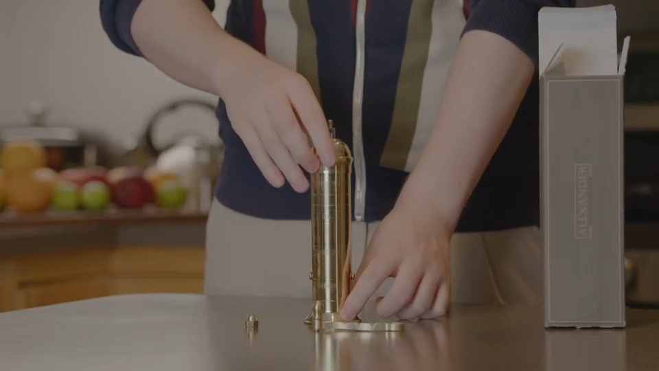 The Original 'chrome Mill' - Polished 9" Salt Grinder