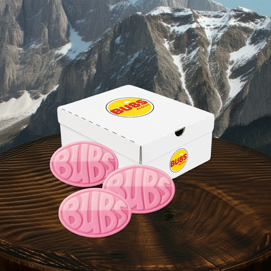 Bubs Swedish Candy 2.8kg Wild Strawberry Pomegranate (Vegan)