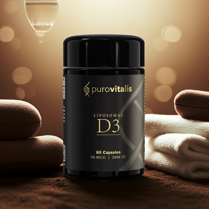 Purovitalis Liposomal Vitamin D3 – 2000 Iu, 60 Caps