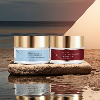 2pc SPF30 Hyaluronic Acid & Retinol Set